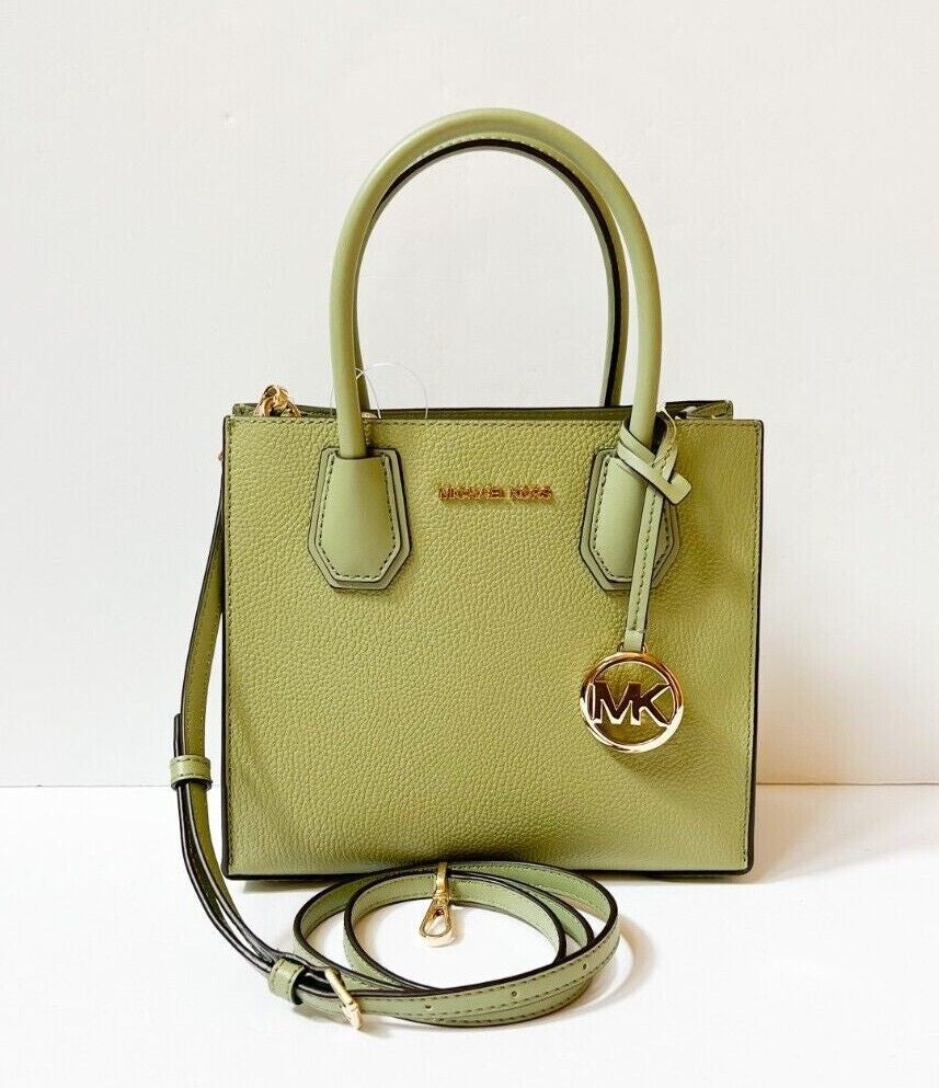 Michael Kors MERCER Medium Satchel Shoulder Messenger Crossbody Bag